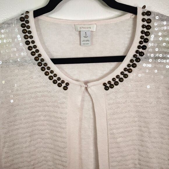 CHICOS & C BANKS & MORE Career Casual BUNDLE Medium Women's Blouses Mixed Lot - Picture 5 of 8